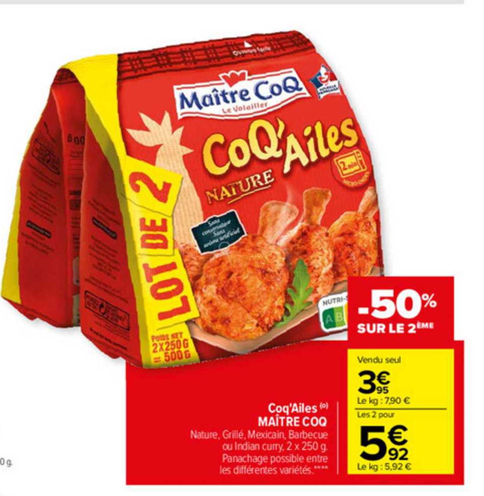 coq'ailes maître coq