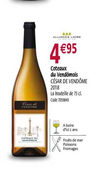 coteaux du vendômois césar de vendôme 2018