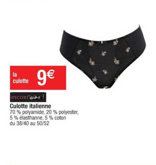 Culotte Italienne Escort