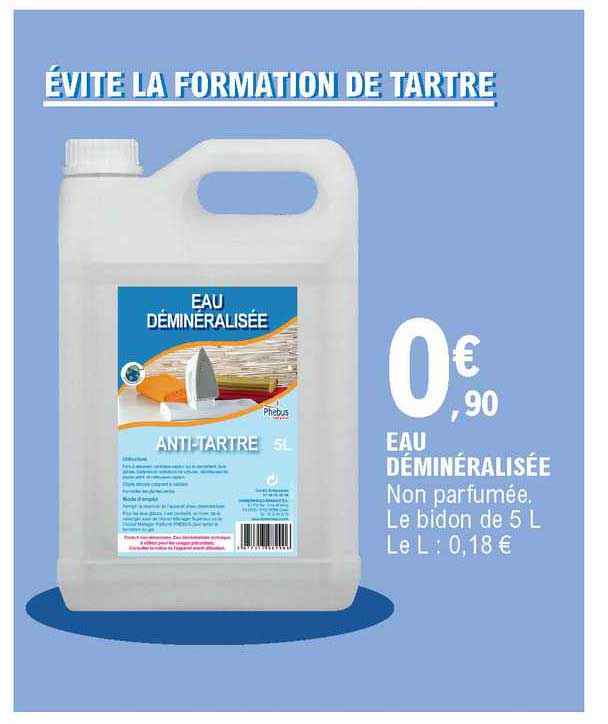 Eau Déminéralisée