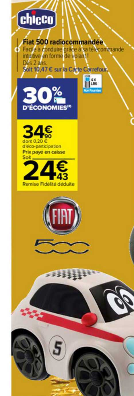 fiat 500 radiocommandée