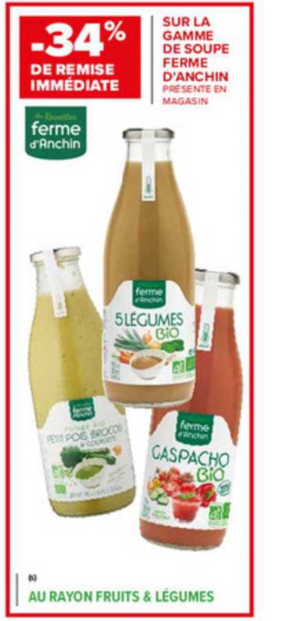 gamme de soupe ferme d'anchin
