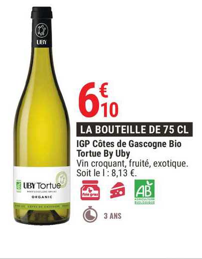 ipg côtes de gascogne bio tortue by uby