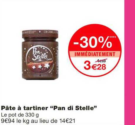 pâte à tartiner "pan di stelle"