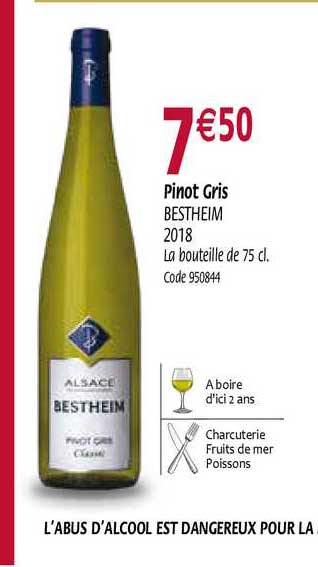 pinot gris bestheim 2018