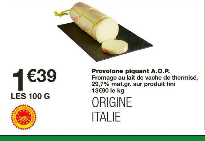 provolone piquant a.o.p.