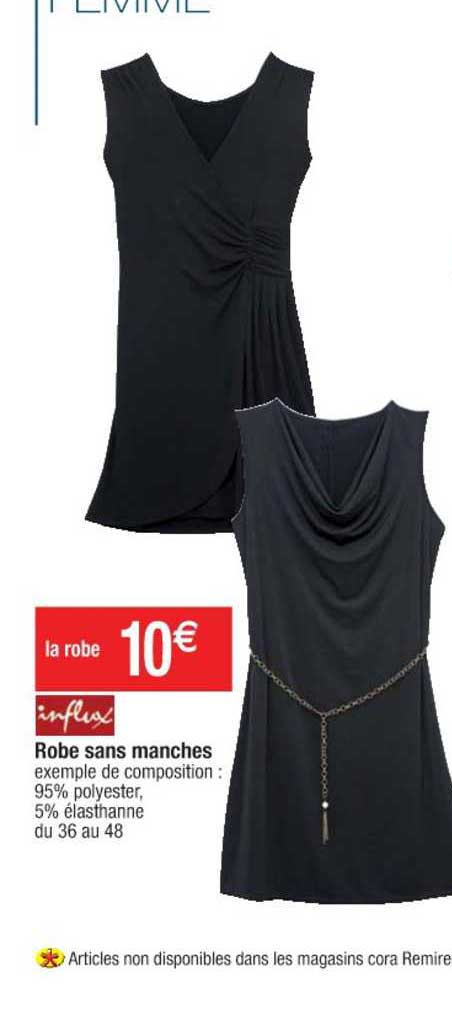 robe sans manches