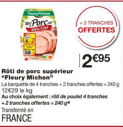 rôti de porc supérieur "fleury michon"