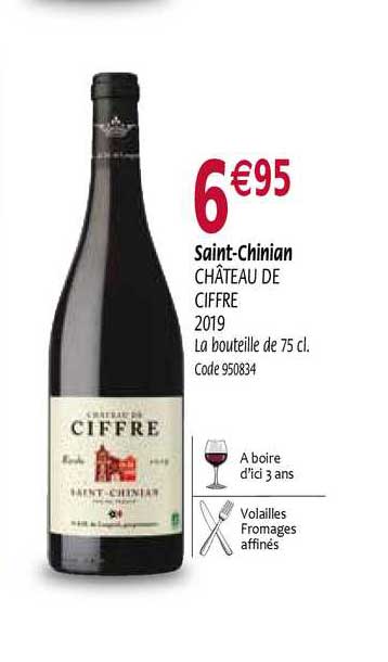saint chinian château de ciffre 2019