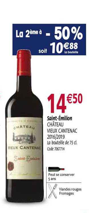 saint émilion château vieux cantenac