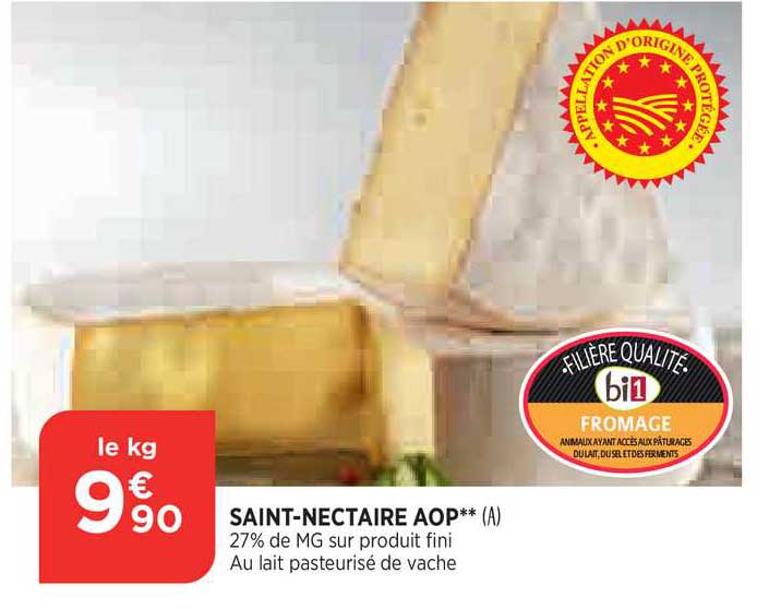 saint nectaire aop