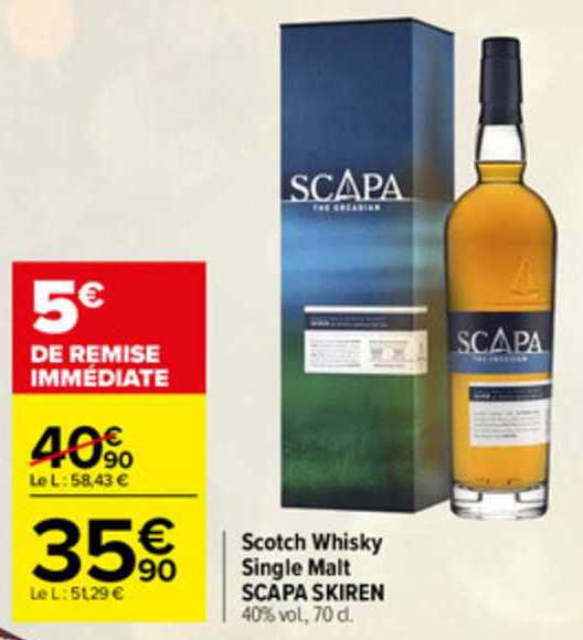 scotch whisky single malt scapa skiren