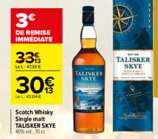 scotch whisky single malt talisker skye
