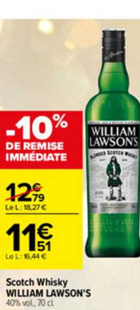 Scotch Whisky William Lawson's