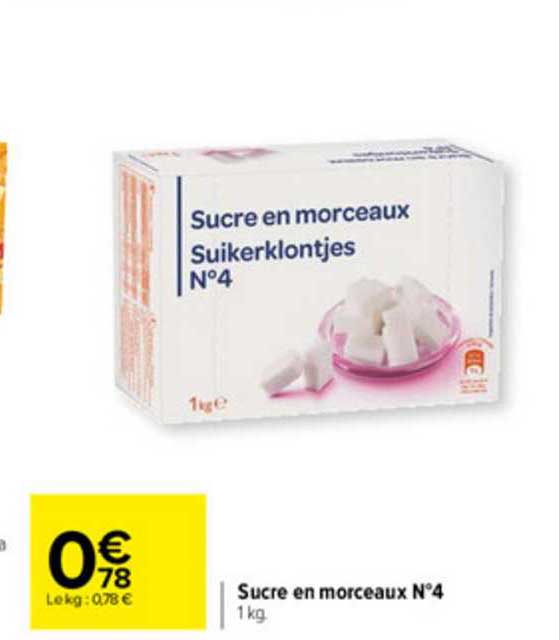 sucre en morceaux n°4