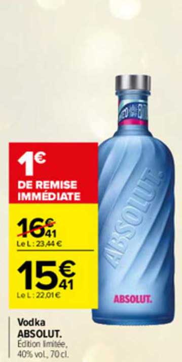 Vodka Absolut