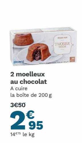 2 Moelleux Au Chocolat