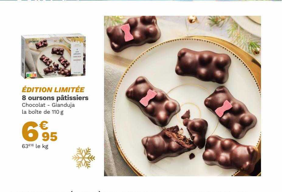 8 oursons pâtissiers