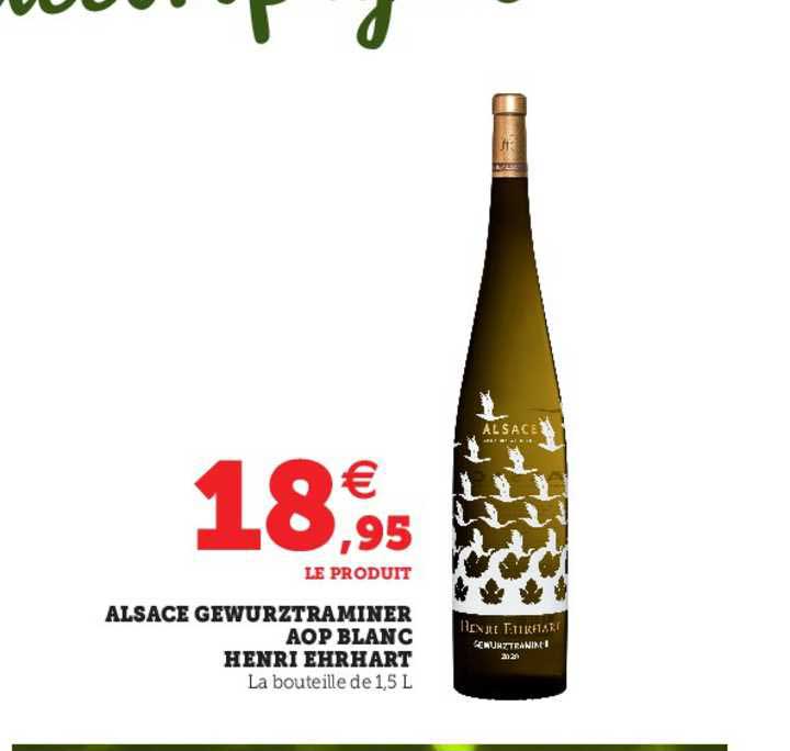 alsace gewurztraminer aop blanc henri ehrhart
