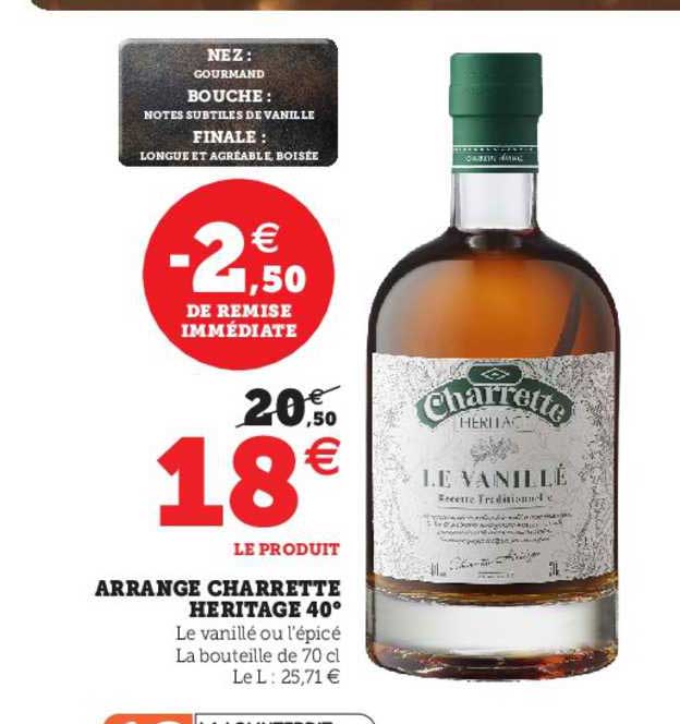 Arrangé Charrette Heritage 40°