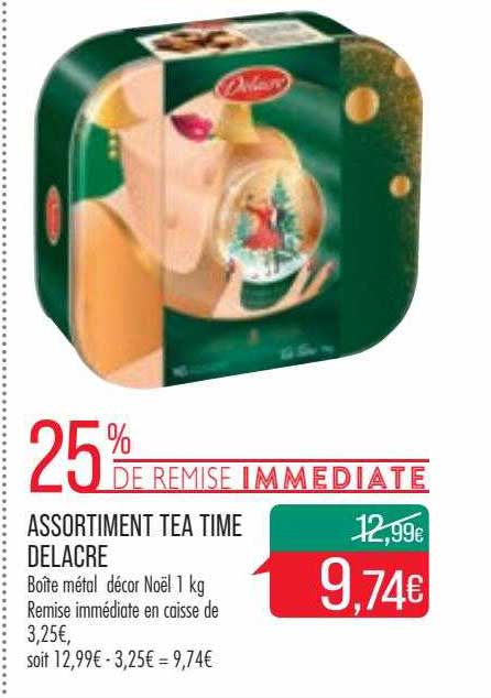 Assortiment Tea Time Delacre