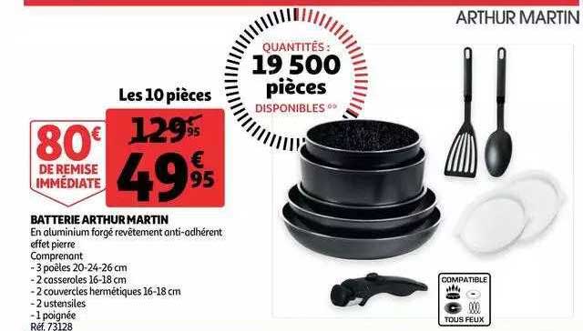 Batterie Arthur Martin