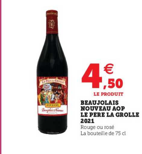 beaujolais nouveau aop le père la groll 2021