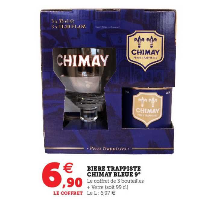 bière trappiste chimay bleue 9°