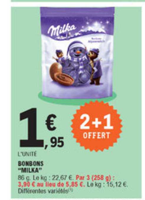 Bonbons "milka"