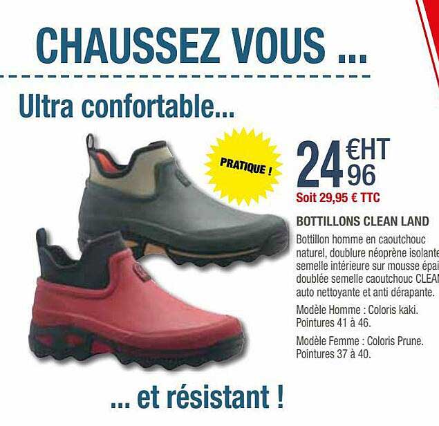 bottillons clean land