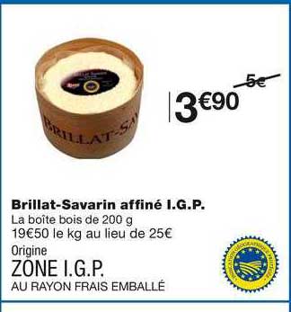brillat-savarin affiné i.g.p.