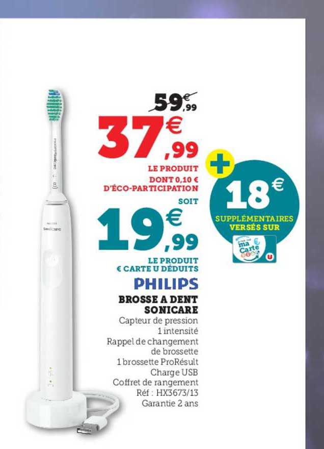 brosse à dent sonicare philips