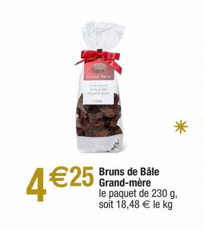bruns de bâle grand-mère
