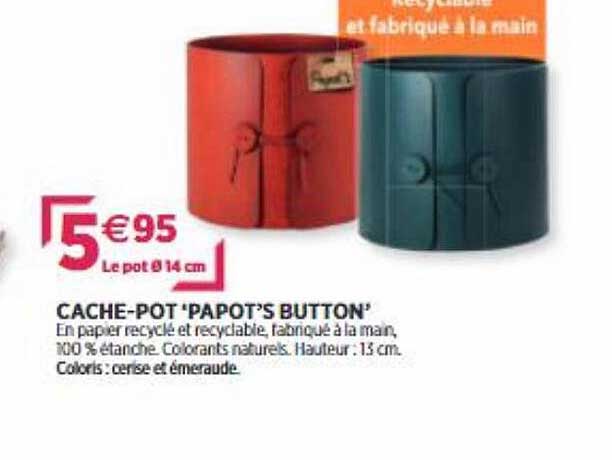 cache-pot "papot's button"