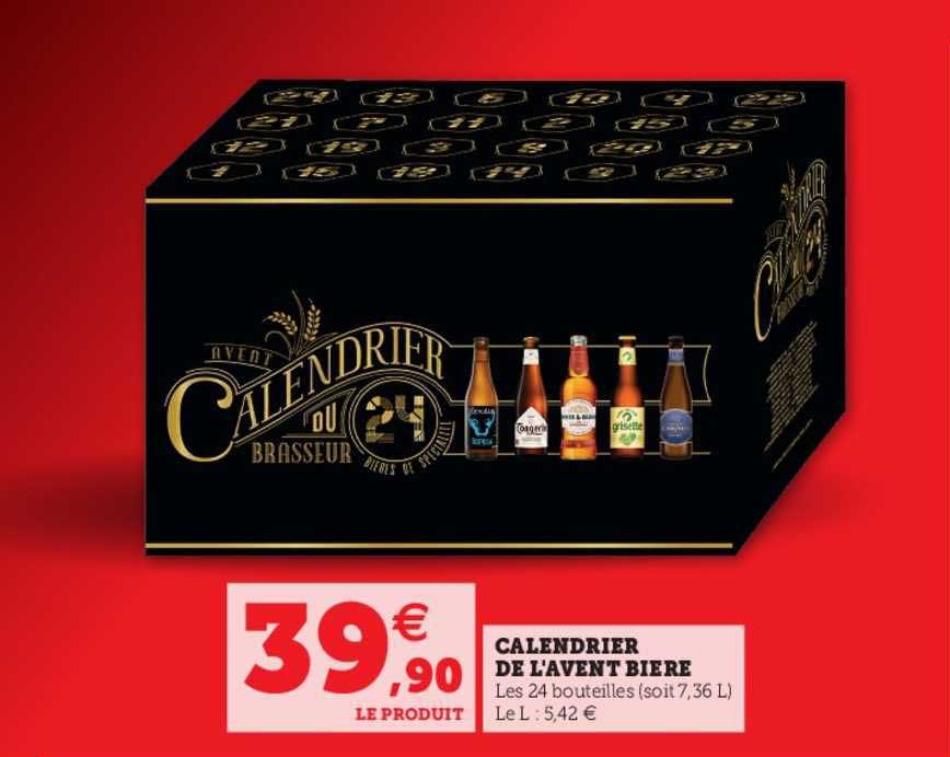 calendrier de l'avent bière