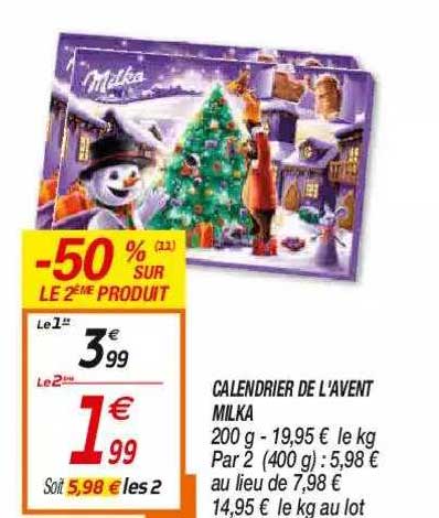 Calendrier De L'avent Milka