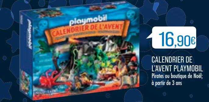 calendrier de l'avent playmobil