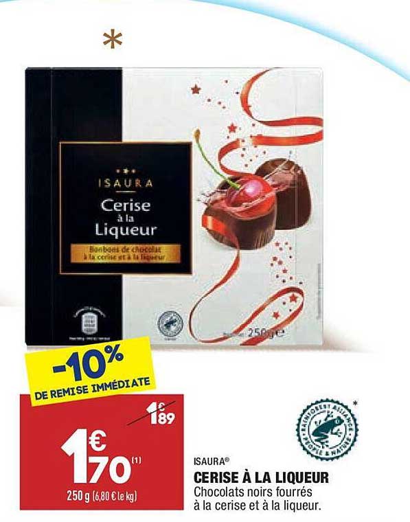 cerise à la liqueur isaura