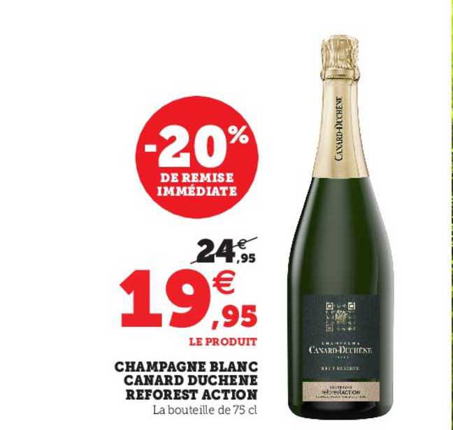 champagne blanc canard duchêne reforest action