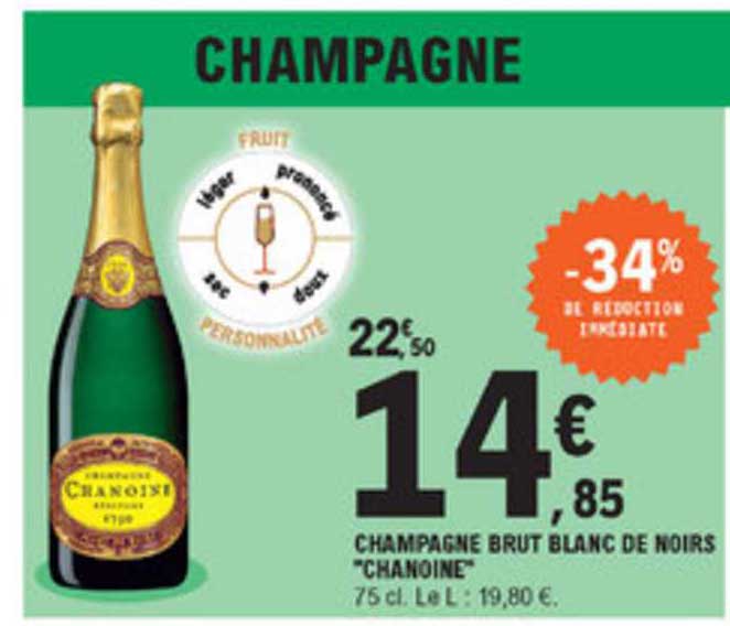 Champagne Brut Blanc De Noirs "chanoine"