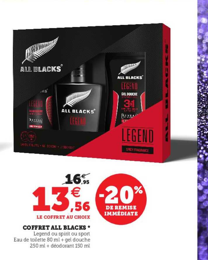 coffret all blacks