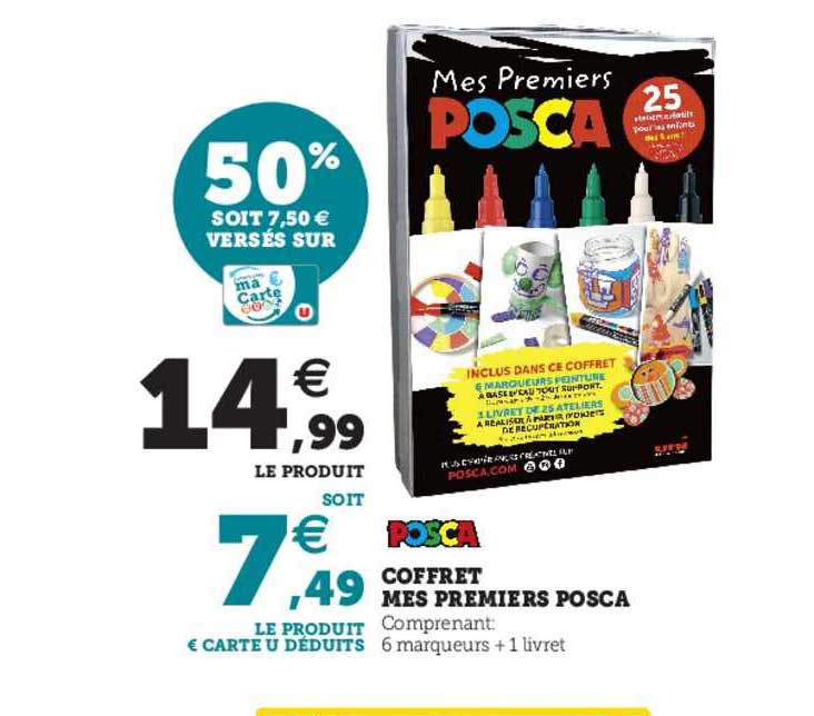 coffret mes premiers posca