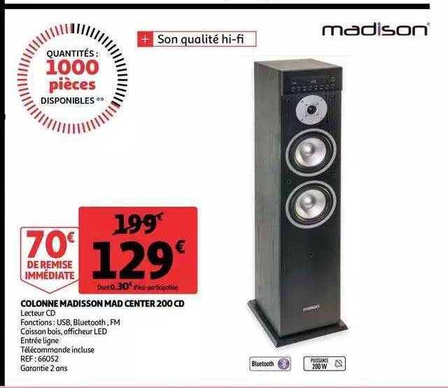 colonne madisson mad center 200 cd