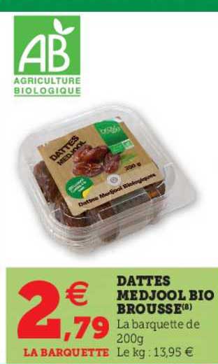 dattes medjool bio brousse