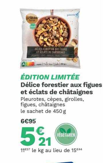 délice forestier aux figues et éclats de châtaignes