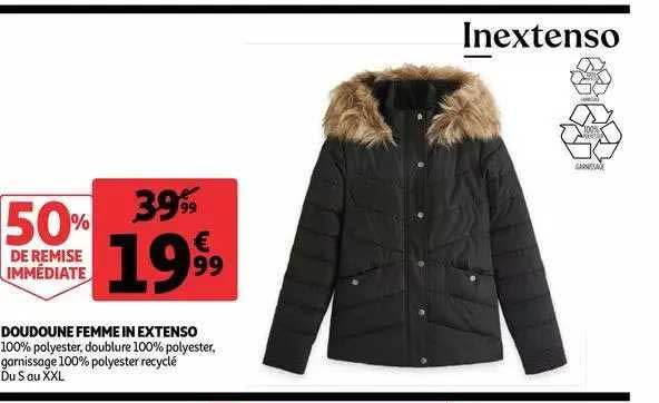 doudoune femme in extenso