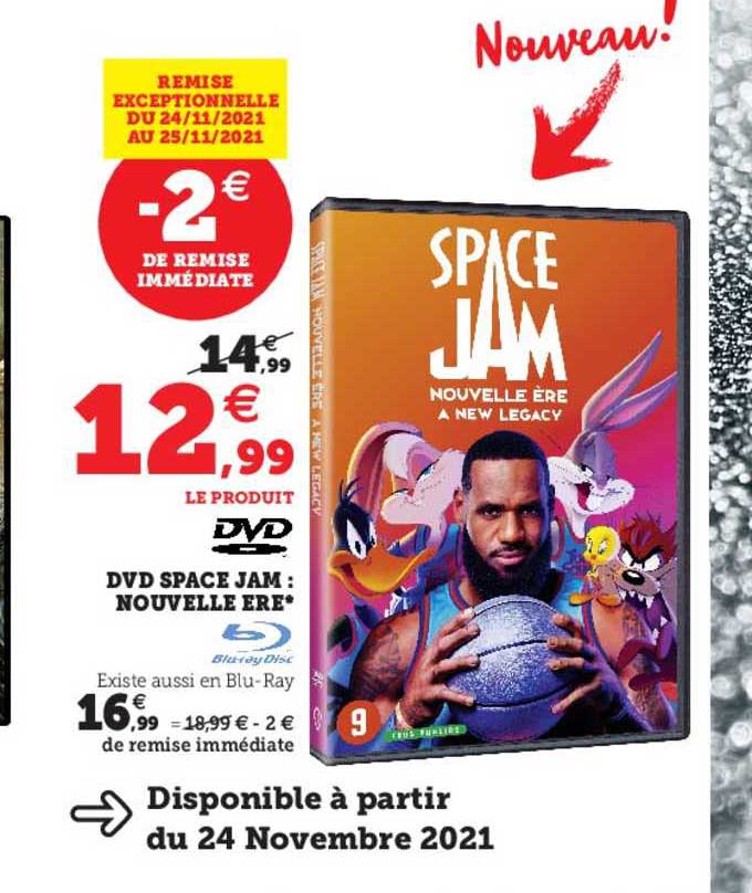 dvd space jam : nouvelle ère