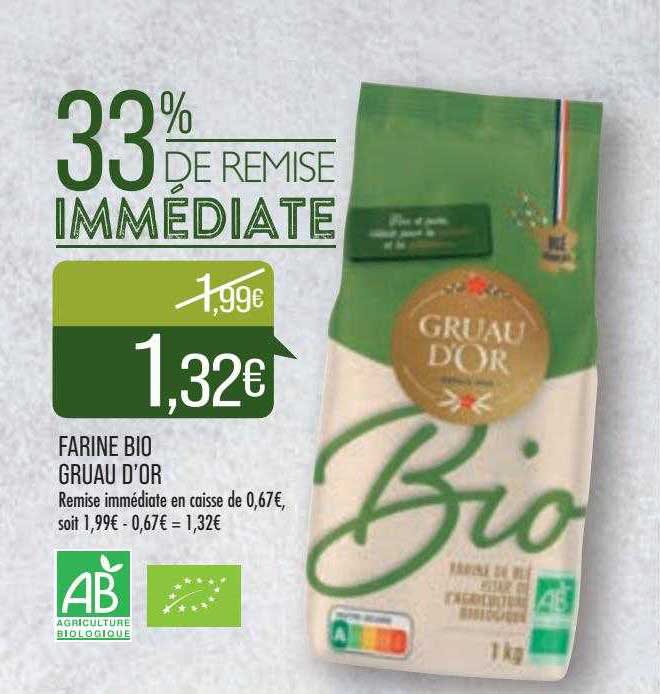 farine bio gruau d'or