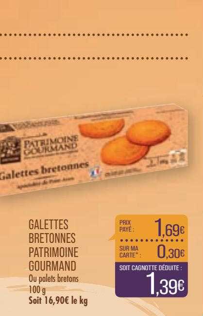 Galettes Bretonnes Patrimoine Gourmand