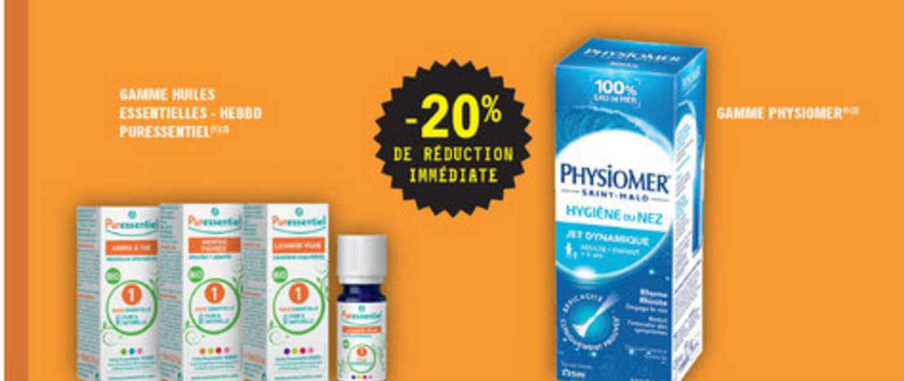 gamme huiles essentielles - hebbd puressentiel, gamme physiomer